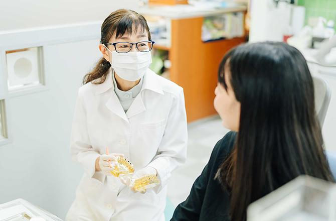 お子さんを虫歯にしないための食事指導